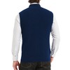 KALLSPIN Men’s Wool Blend Full Zip Up Cardigan Sweater Casual