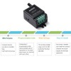 SRDKG Mini12v Remote Control Switch,12v Wireless Remote Switch with10a Relay,