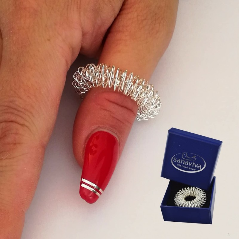sanaviva® [Pack of 6] Acupressure Ring to Promote Blood Flow