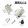 Concealed Hinges Cabinet Iron Right Angle Pivot Hinge Set for
