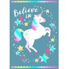 Tea Towel/T-Towel ~ Drying Cloth ~ 100% Cotton ~ BELIEVE IN UNICORNS