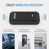 Boltune Wireless Music Adapter 33ft Range Bluetooth 5 Receiver for