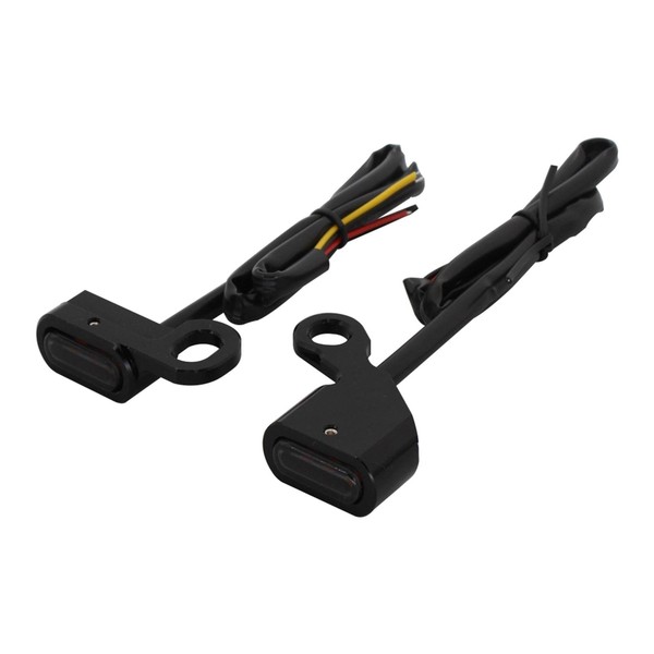 prasku Motorcycle LED Mini Turn Indicator for Softails Sportsters Models,