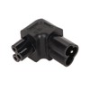 4PCS IEC320 C6 to IEC320 C5 Power Adapter Plug and
