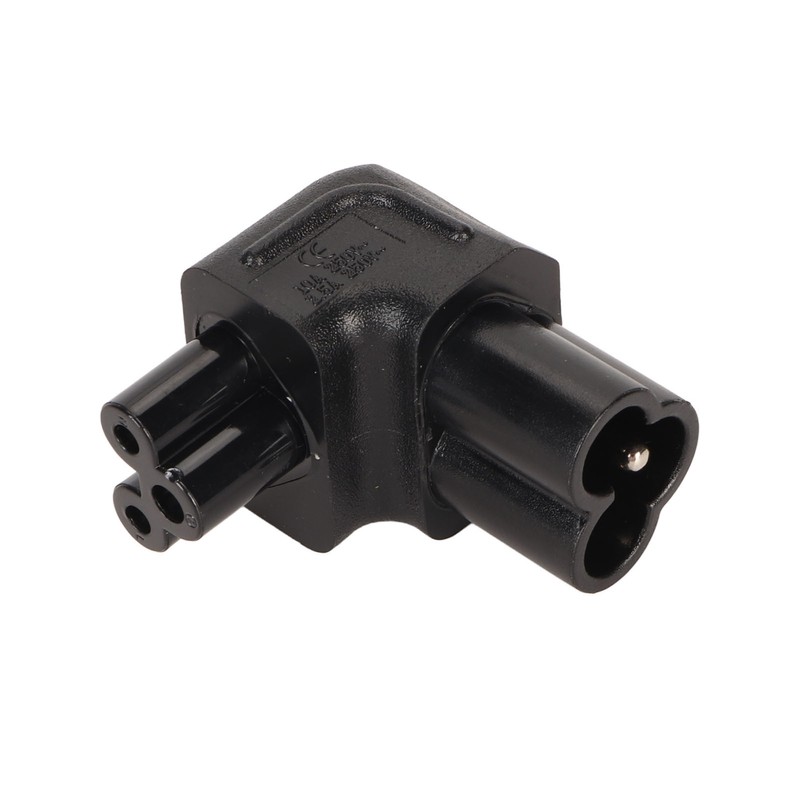 4PCS IEC320 C6 to IEC320 C5 Power Adapter Plug and