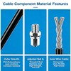 iTobest Clutch Control Cable Wire Fit For Suzuki GSXR600 750