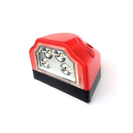 Fristom LED Number Plate Light, Number Plate Light, Number Plate Lighting for Trailers, Construction Machines, Motorhomes, Trailers, Caravans, Trucks etc
