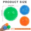 Supecesorio Squeaky Dog Toy Balls, 3 Pack 6.5CM Spike Ball