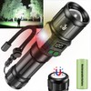 JAY-PARK Flashlights High Lumens, Rechargeable Flashlight 10000 Lumens with Magnetic,
