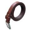 Men's Leather Belt, Brown Full Grain Leather Belts, 1" Wide