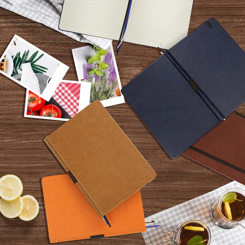 Rukasto Thick A5 Hardcover Notebook/Journal, 120gsm College Ruled Lined Premium