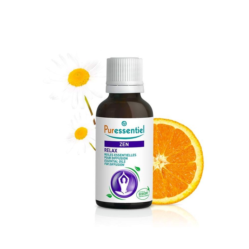 Puressentiel Essential Oils for Diffusion, Relax, 30 ml