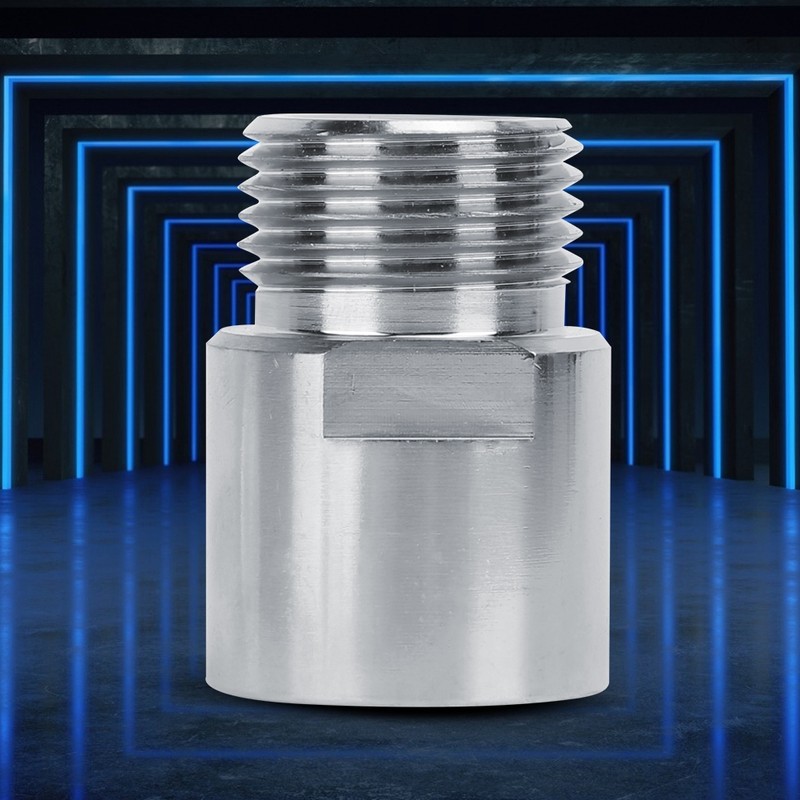 CO2 Cylinder Tank Adapter Converter T21-4 to W21.8-14 for Soda