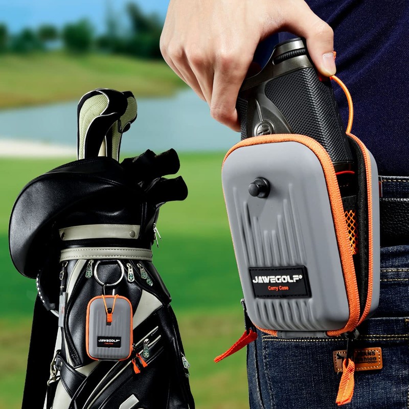 JAWEGOLF Golf Laser Distance Meter Rangefinder Hard Case EVA Storage
