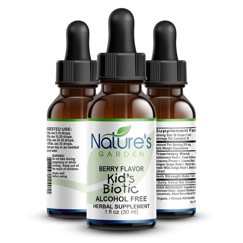 Nature's Garden - Kid's BIOTIC - 1 oz Liquid Herbal