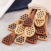 Brown Wooden Honey Dippers, Handmade Spoon Stirrer, Long Handle Honey