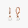 Gold&Deer 14K Goldfield Pearl Drop One-Touch Earrings White Gold /