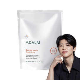Picam Barrier Cycle Calming Toner Pad Refill Pack, 1 pack, 60 sheets / 피캄 베리어사이클 진정 토너 패드 리필팩, 1개, 60매입