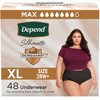 Depend Silhouette Adult Diapers, Incontinence & Postpartum Bladder Leak Underwear