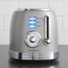 West Bend Toaster 2 Slice Retro-Styled Stainless Steel with 4