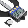 Digital Depth Gauge Altimeter, 0-80 mm Profile Depth Gauge, Digital