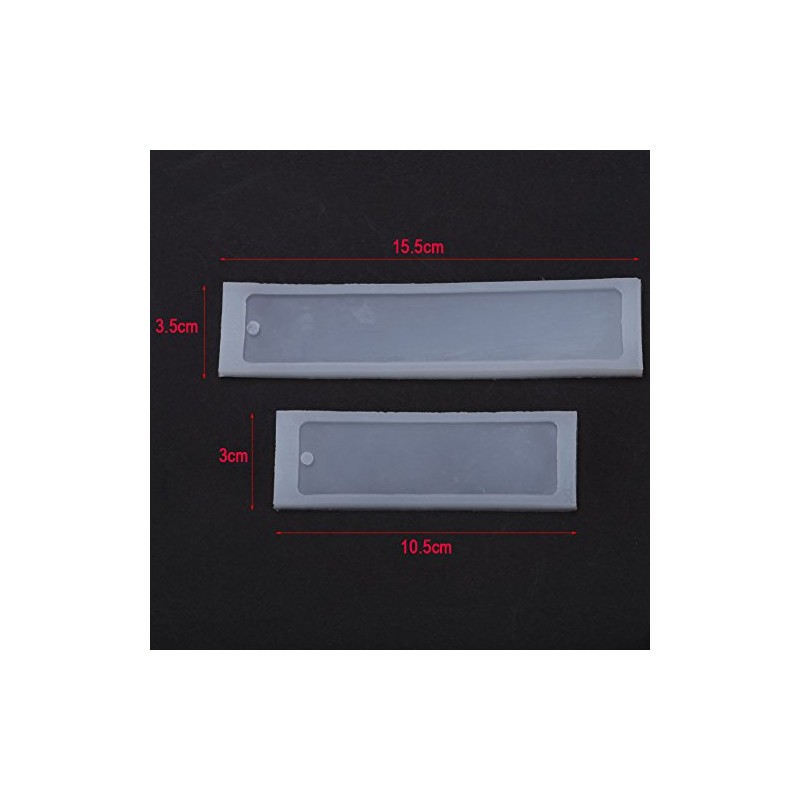 Marcapáginas de Silicona 2 Piezas para Manualidades y Resina Epoxi