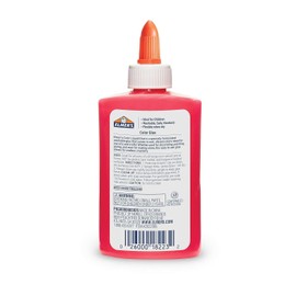 Elmer's Washable Color Glue, Pink, 5 Ounces, for Making Slime, 5 Oz