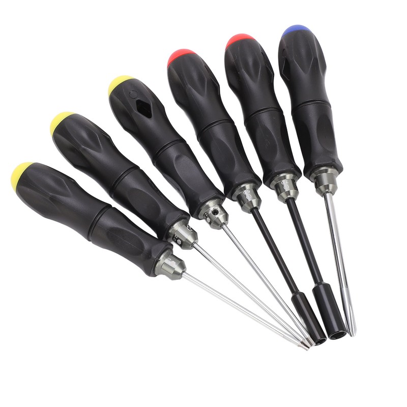 6 Pieces RC Repair Tool Set High Hardness Steel RC