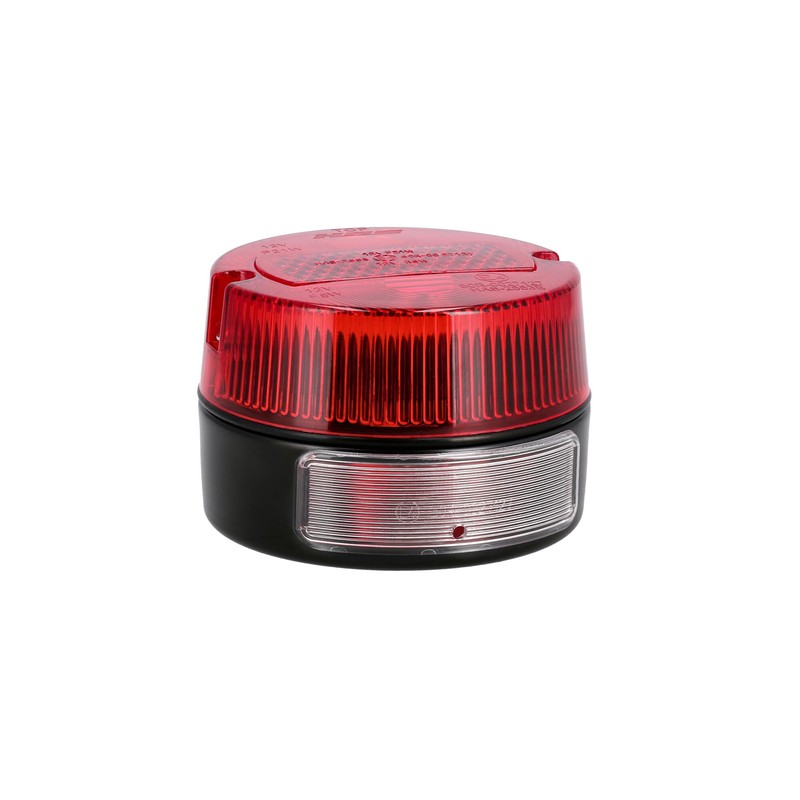 VEBCO Complete Round Rear Light Diameter 100 mm with Number