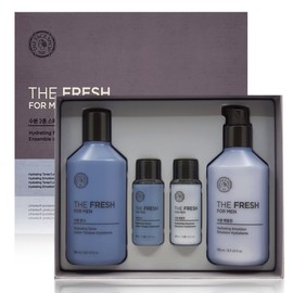 The Face Shop The Fresh For Men Moisture 2-Piece Set / Skin Lotion Gift Set / 더페이스샵 더프레시 포맨 수분 2종세트스킨로션선물세트