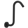 NPT1/2 Shower Arm Concealed Wall Mounted S Shaped Shower Head