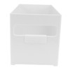 IWOWHERO 1pc Stackable Plastic Storage Box Multipurpose Organizer for Kitchen