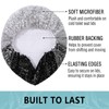 Arotive Soft Microfiber Bathroom Toilet Lid Cover, Machine Washable Seat