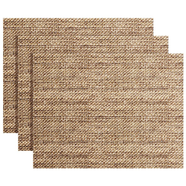 100 Pcs Disposable Burlap Printed Paper Placemats 11.02 x 13.8