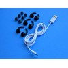 Replacement Accessories Comfort Set (B-BSTB-WRDCB) Eartips Earbuds Stabilizers and Charge