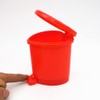 Cute Strawberry Desk Trash Can Mini Garbage Can with Lid