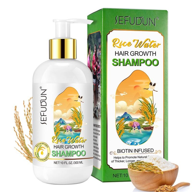 SEFUDUN Rice Water Shampoo and Conditioner Haircare - Specification: Rice