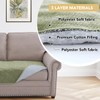 H.VERSAILTEX Couch Cover Chenille Pet Fuzzy Sofa Covers for 3
