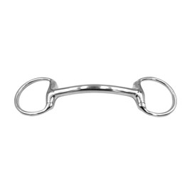 Equine Smile ES0156 JW Olive Head Bar Bit Stainless Steel Ring Diameter 60 mm Bit Thickness 16 mm (13.5 cm)