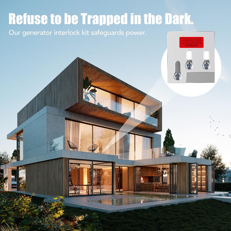 Generator Interlock Kit Compatible Models are Square D QO or