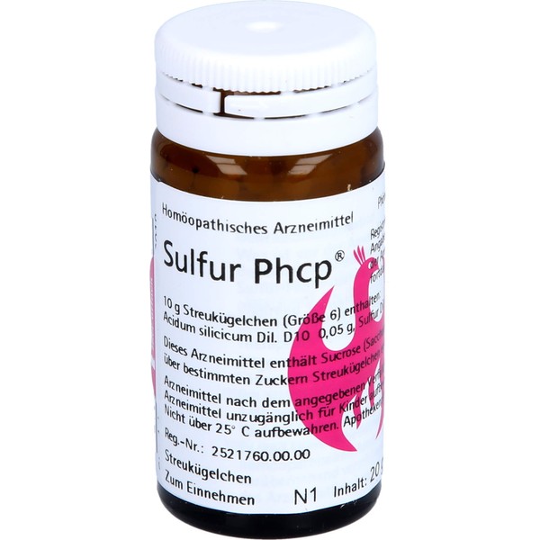 Sulphur Phcp Globules 20g