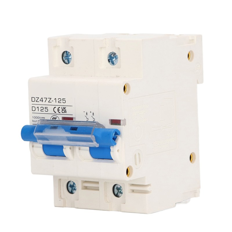 DC Circuit Breaker Short Circuit Protection Rail Installation PV Circuit