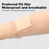 20Pcs Silicone Foam Dressing 4x4 Gentle Border, Waterproof Silicone Bandages