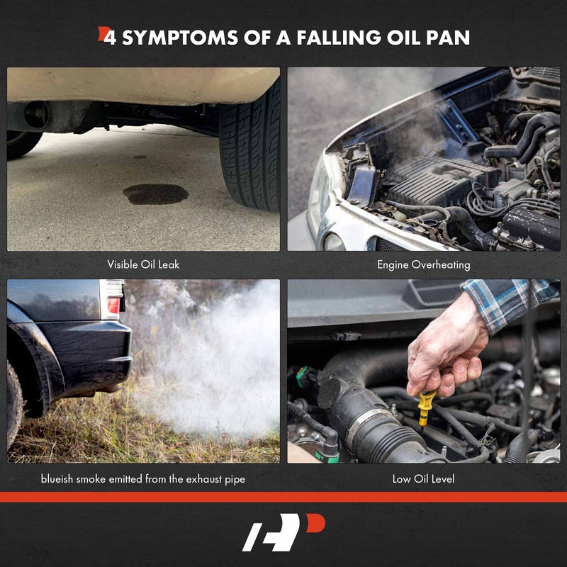 A-Premium Engine Oil Pan Sump with Drain Plug & Gasket