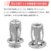 winova Petal Nuts Expanding Rivet Nuts Carbon Steel Zinc Plated