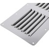 YaeMarine Stainless Steel 4-Pack 4-1/2" x 9" Stamped Louvered Vent