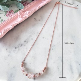 ARTSY Crafts Glow in The Dark Firefly Beads Bracelets/Necklaces, Murano Glass Beads Jewelry, Crystal Birthstone Lampwork Luminous Glass Beads Adjustable slider Chain Bracelet/Link Chain Necklace, No