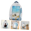 Levemolo Mediterranean Seagull Photo Frame Beach Picture Frame Desktop Picture