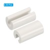 PATIKIL 20pcs Kitchen Sink Rack Feet 4.8mm Inside Dia x
