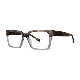 Scojo New York Rockefeller Reading Glasses, Handmade Scratch Resistant Readers for Women and Men, Tortoise Gret Gradient - 1.50x